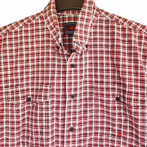 ROPER‎ Shirt Button Down Plaid Shirt - Picture 1 of 6